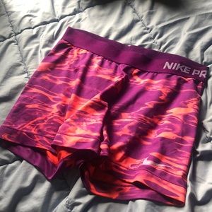 Nike pro shorts